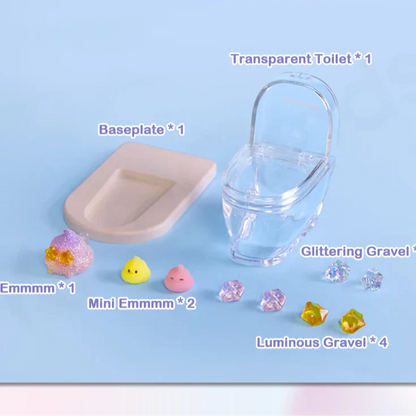 Emmmkun Toilet Seat Phone Stand Shiny Series 3 Blind Box