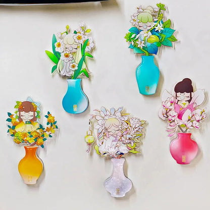 Nanci Flower Stories Series Fridge Magnet Blind Box