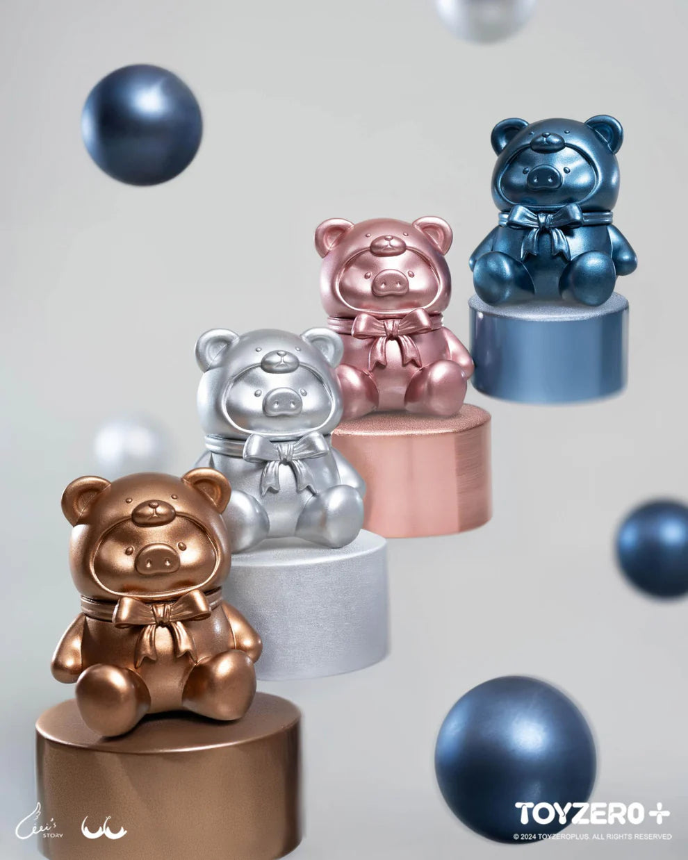 LuLu The Piggy Teddy Mini Cute Beans Series Blind Bag