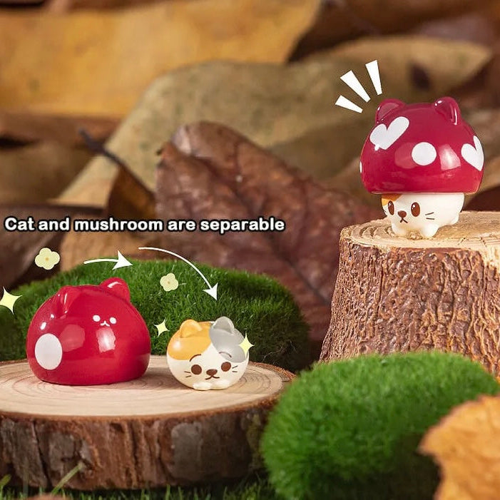 Choco Teddy Mushroom Cats Series Blind Bag