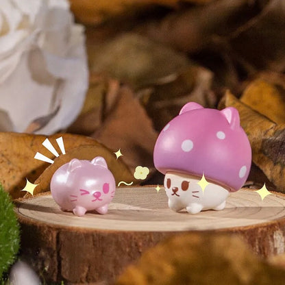 Choco Teddy Mushroom Cats Series Blind Bag