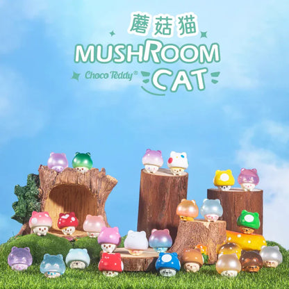 Choco Teddy Mushroom Cats Series Blind Bag