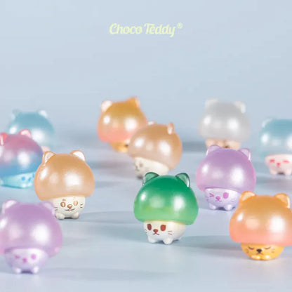 Choco Teddy Mushroom Cats Series Blind Bag