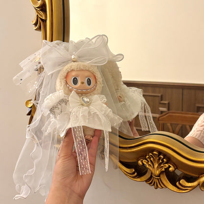 17cm 라부부 웨딩드레스 &amp; 정장 봉제인형 (예약 판매)