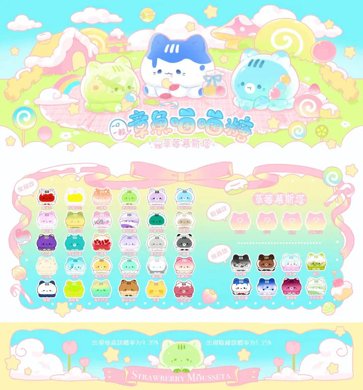 Octcats Candy Party Series Mini Bean Blind Box