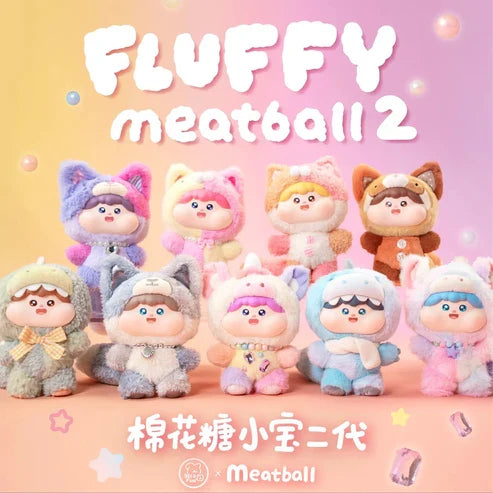 Fluffy Meatball Series 2 Plush Blind Box