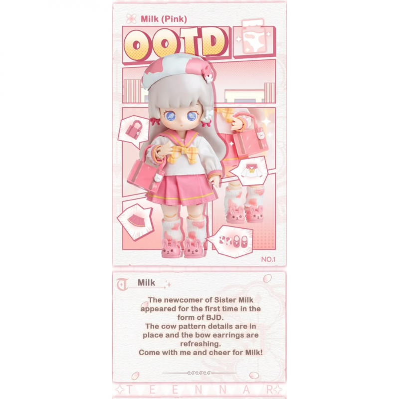 Simontoys Teennar Strawberry Pink Early Summer Series Blind Box
