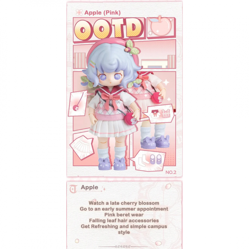 Simontoys Teennar Strawberry Pink Early Summer Series Blind Box