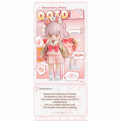 Simontoys Teennar Strawberry Pink Early Summer Series Blind Box