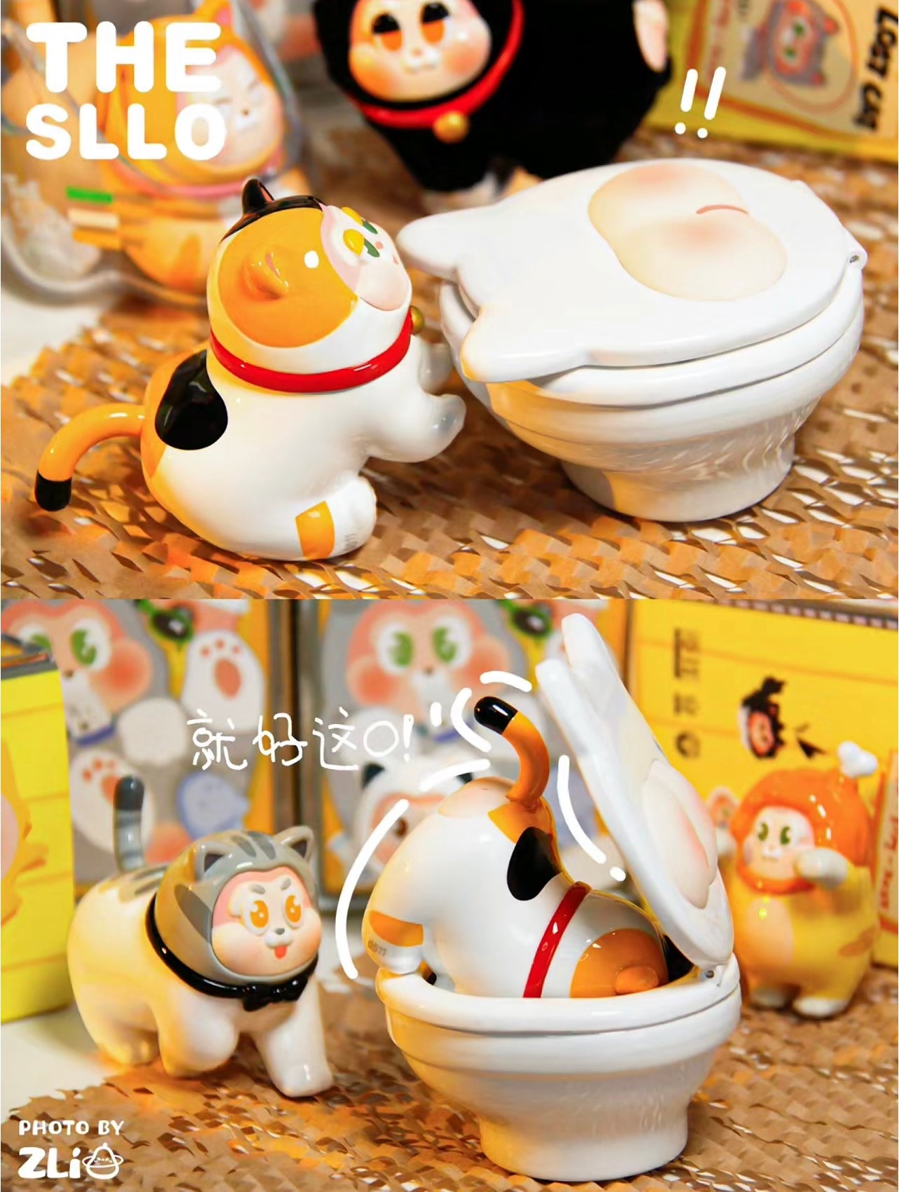 Wooo The Sllo Lost Cat Series Figure Blind Box