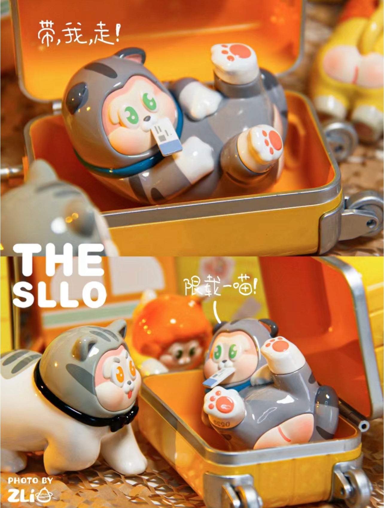 Wooo The Sllo Lost Cat Series Figure Blind Box